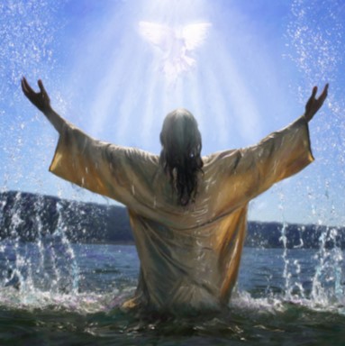 The baptism of Jesus