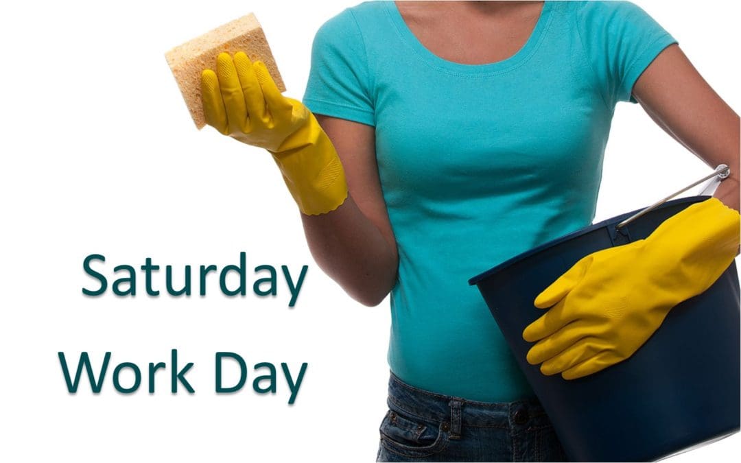 Saturday Work Day at the Mission Campus