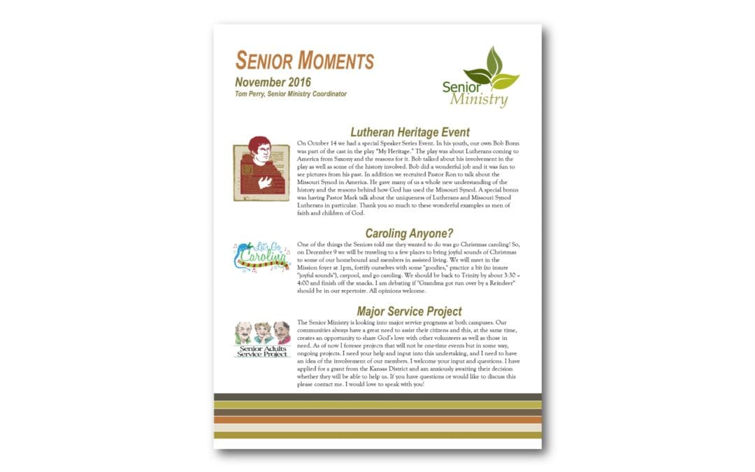 Senior Moments November 2016