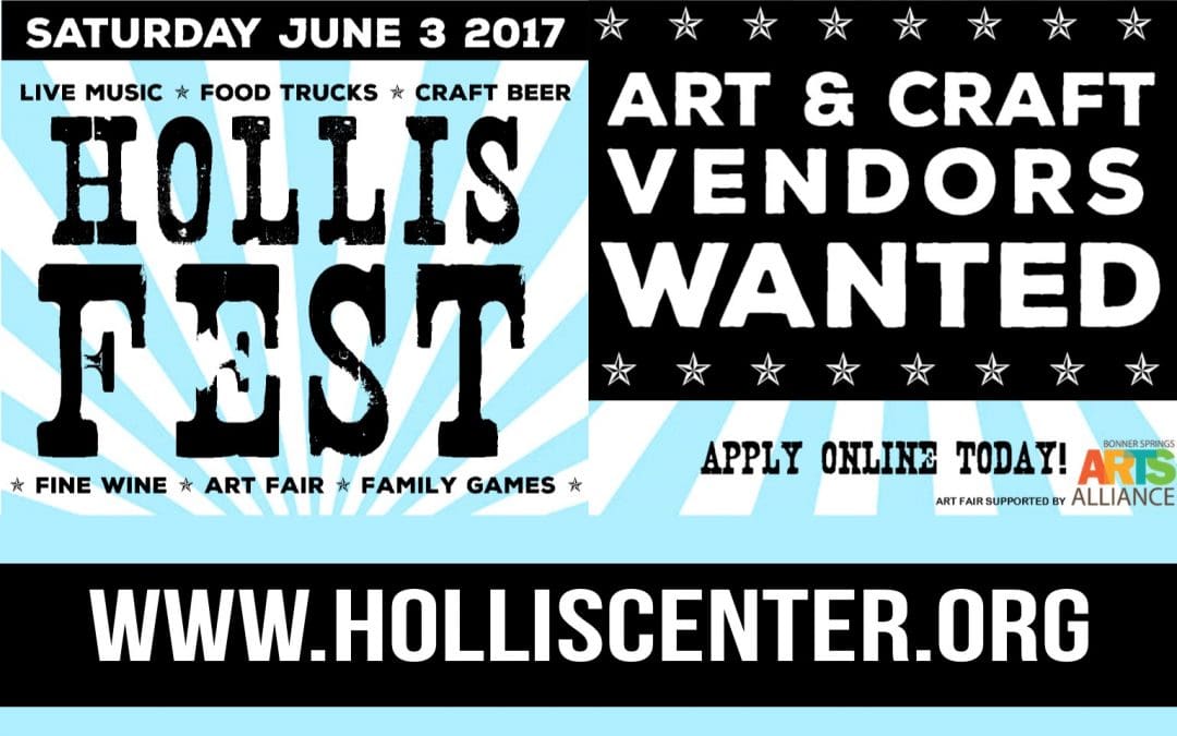 Arts and Crafts Vendors Wanted for Hollis – June 3