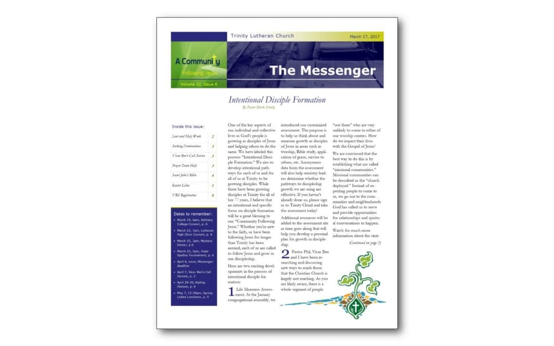 March 17, 2017, Messenger