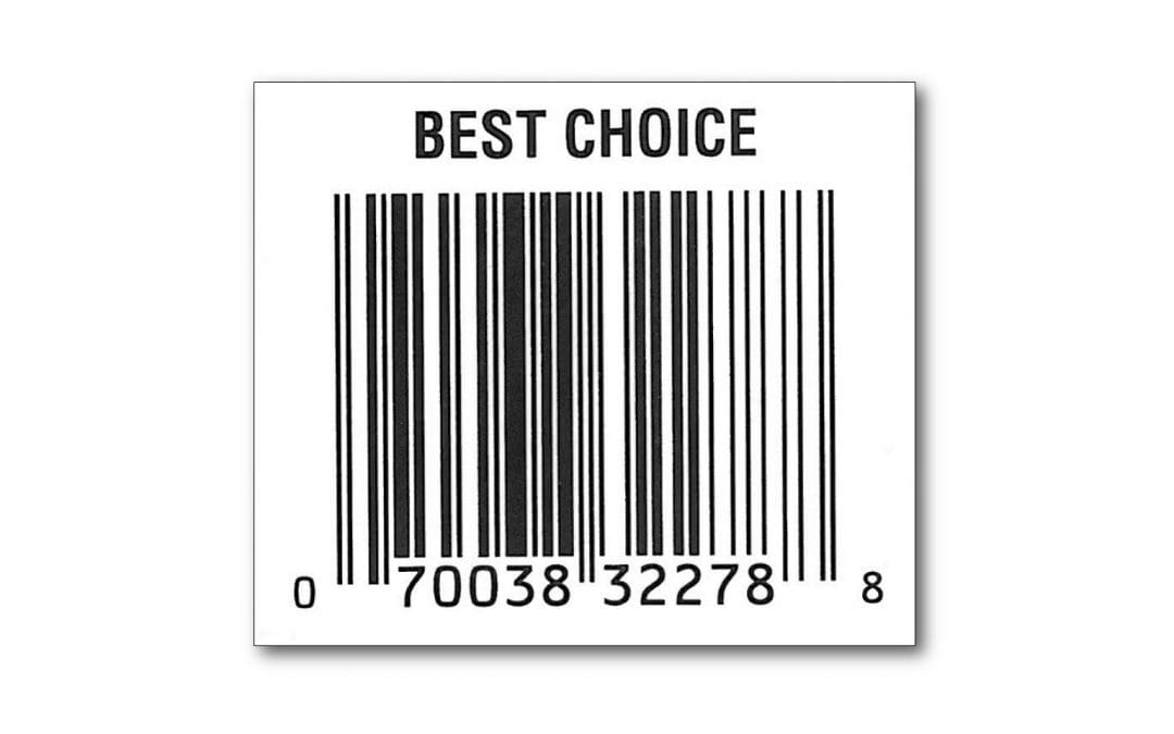 Best Choice Bar Codes Needed