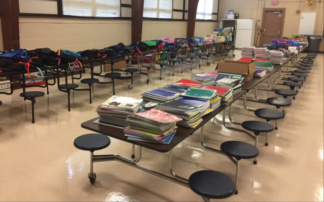 Rushton School Supply Drive Thank You