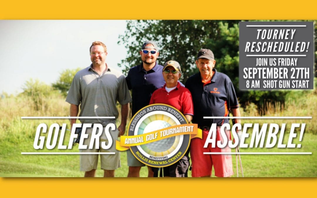 Blessings Abound Golf Benefit Rescheduled