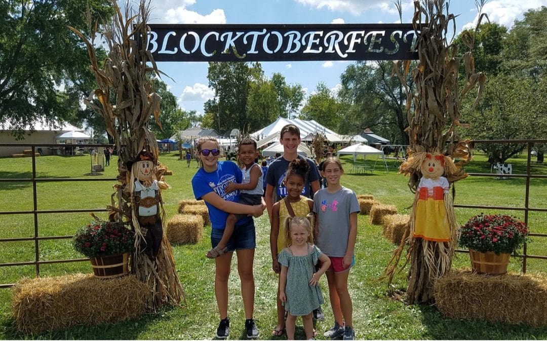 Blocktoberfest at Trinity Paola