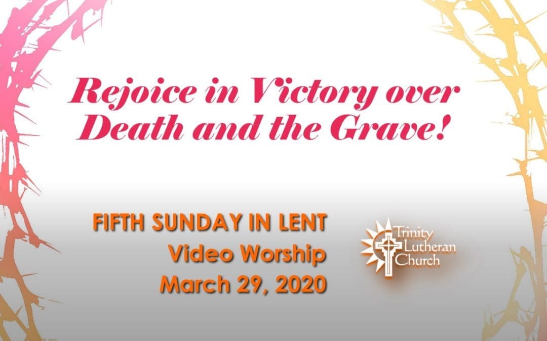 Sunday Worship – March 29