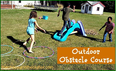 Fun Idea: Outdoor Obstacle Course