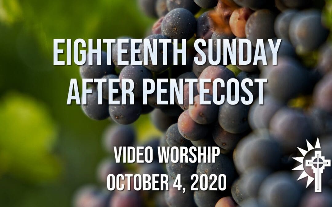 Sunday Worship – October 4