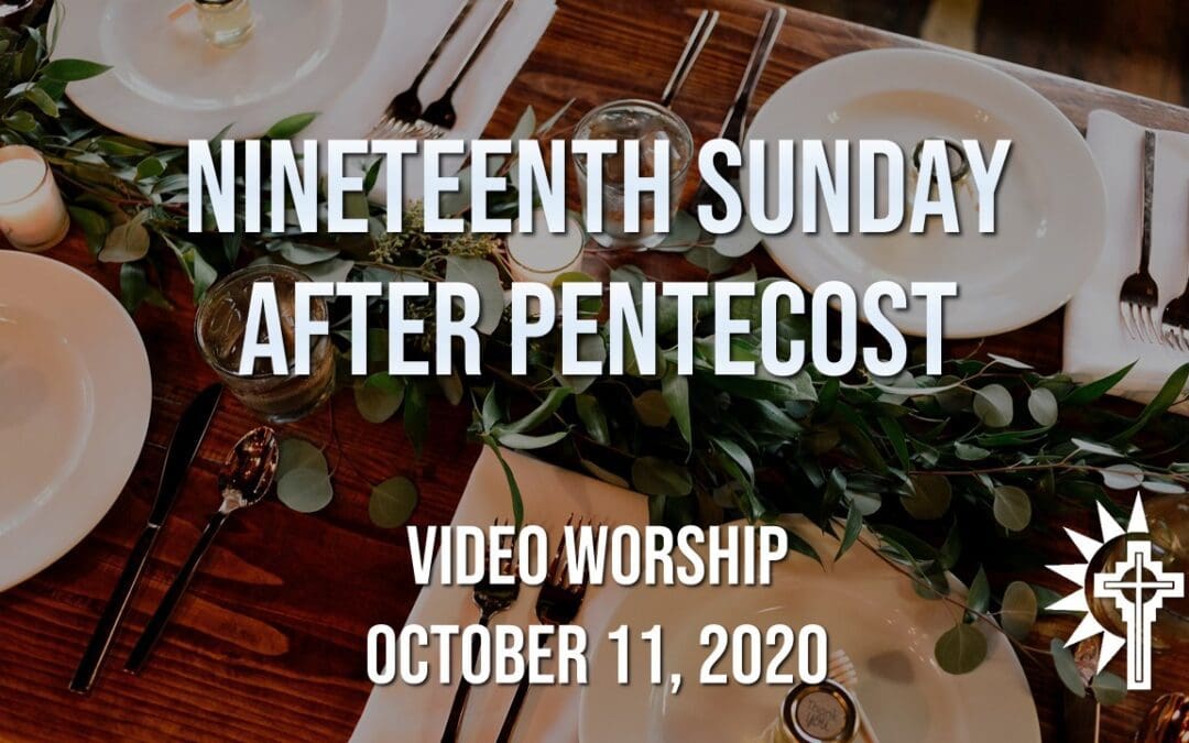 Sunday Worship – October 11