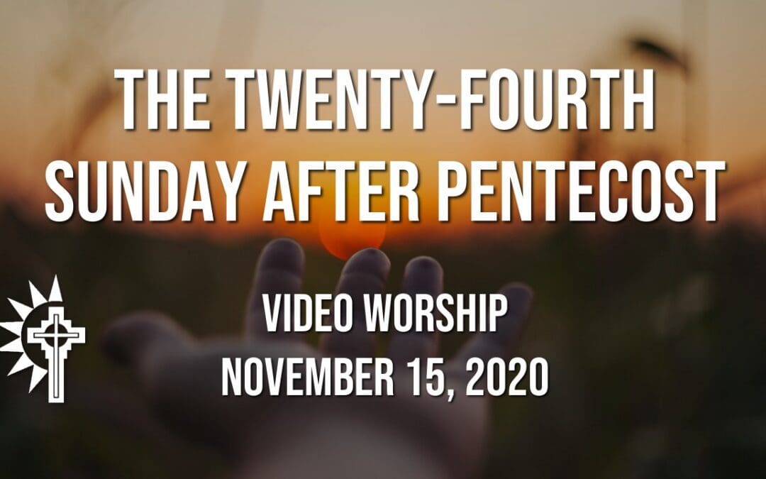 Sunday Worship – November 8 Test