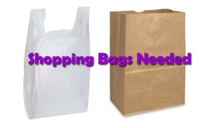 Shopping Bags Needed