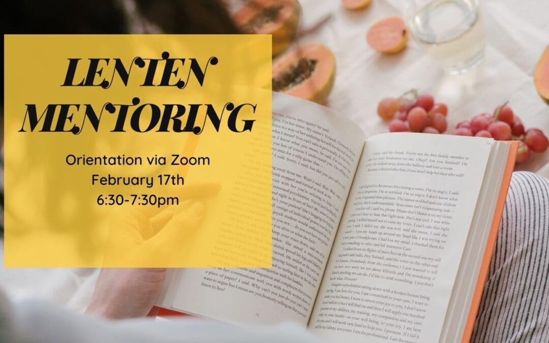 Lenten Mentoring