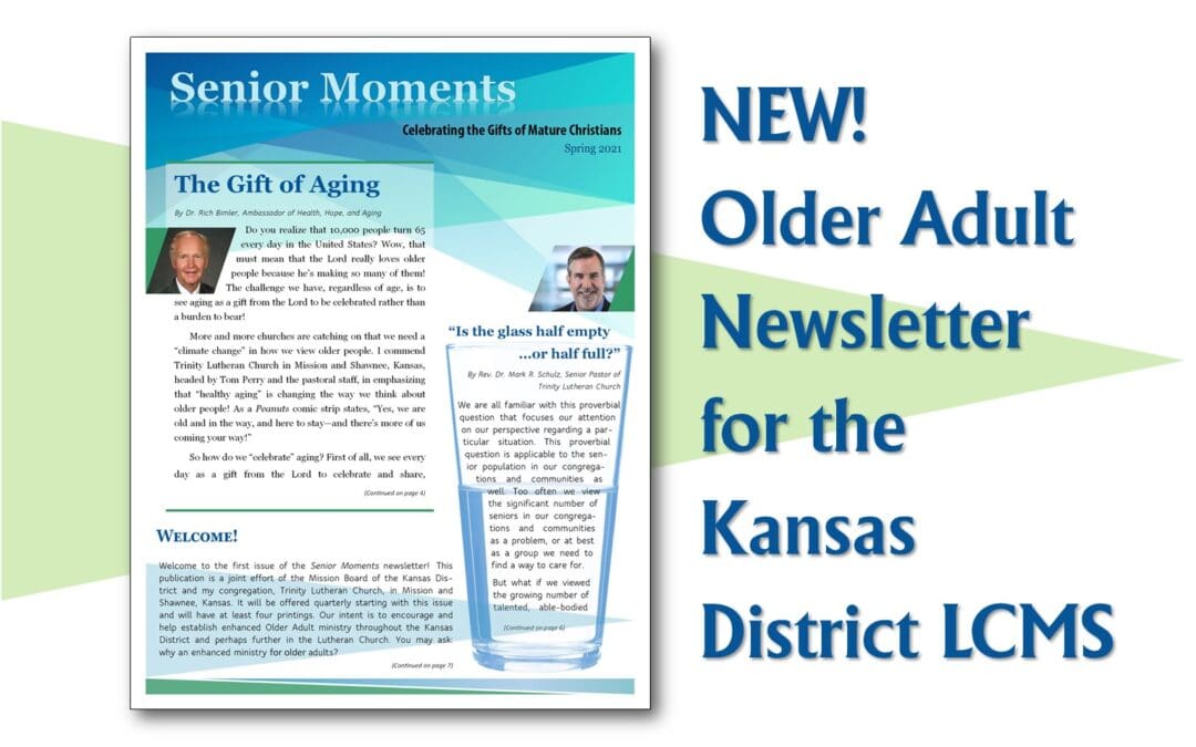 New Older Adult Newsletter!