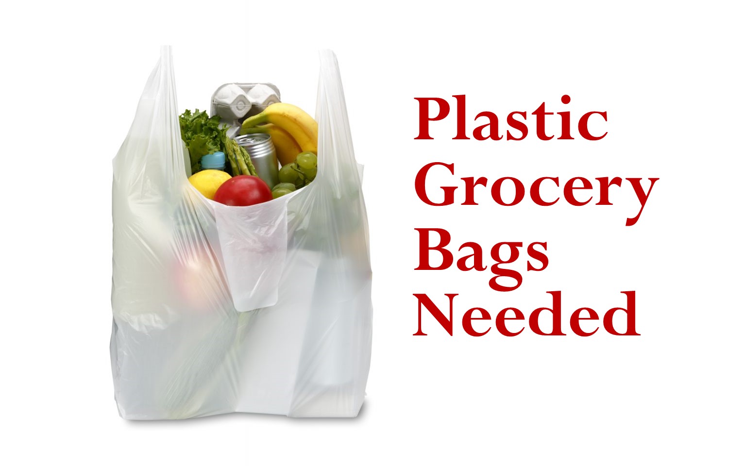 Plastic Grocery Bags Needed | tlcms.org