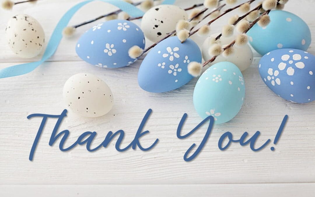 Thank You for Easter Basket Donations!