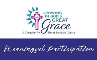 Sharing God’s Blessings – Participation is Meaningful!