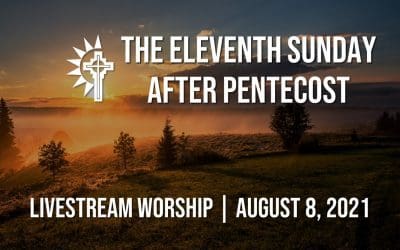 Sunday Worship – August 8