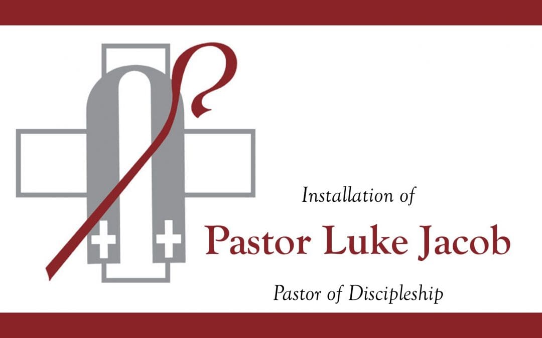 Save the Date for Installation