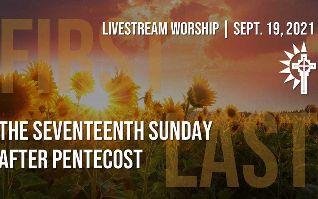 Sunday Worship – September 19