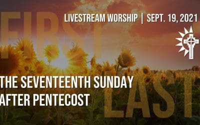 Sunday Worship – September 19