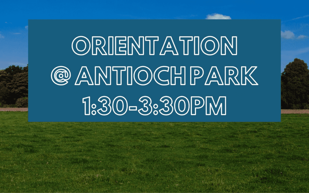 Confirmation Orientation Reminder