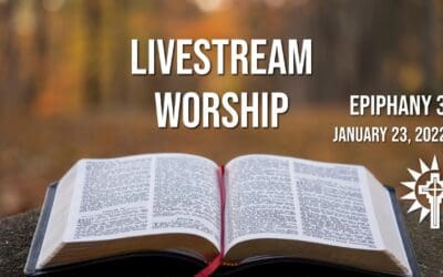 Sunday Worship – January 23
