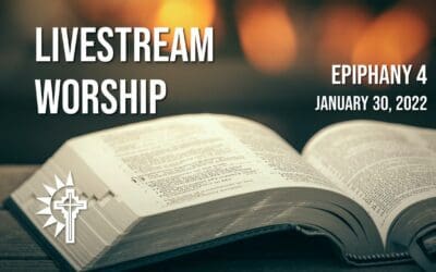 Sunday Worship – January 30