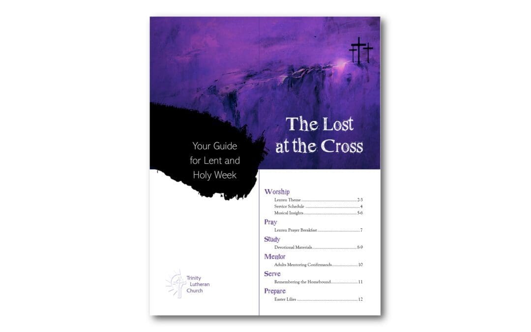Lent and Holy Week Newsletter