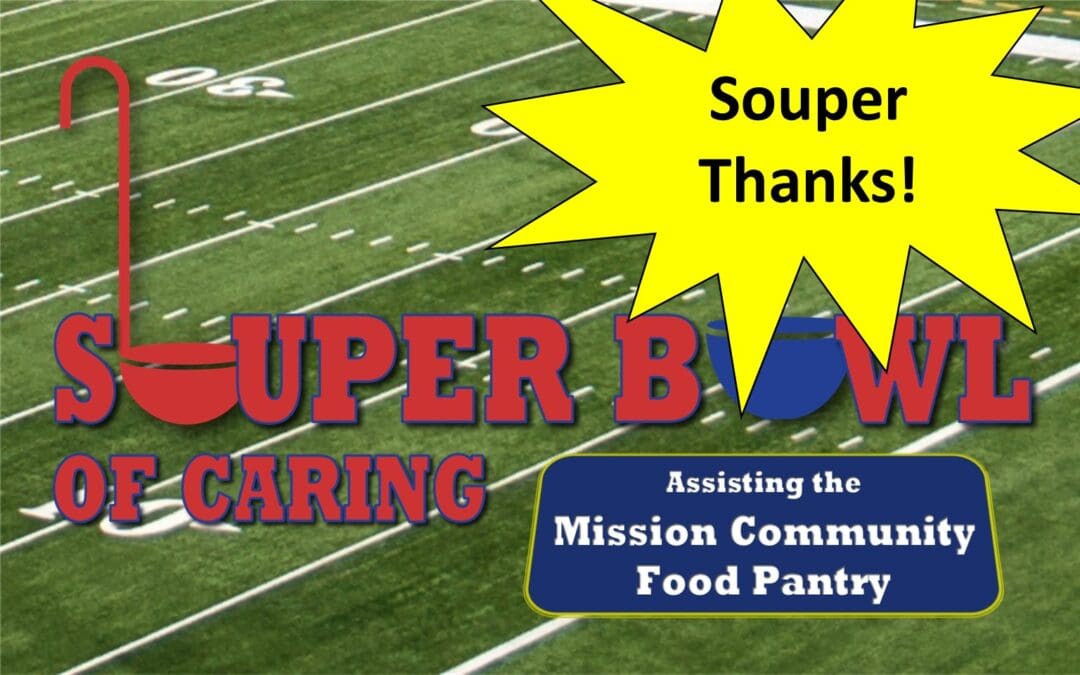 Thank You for Souper Bowl Donations