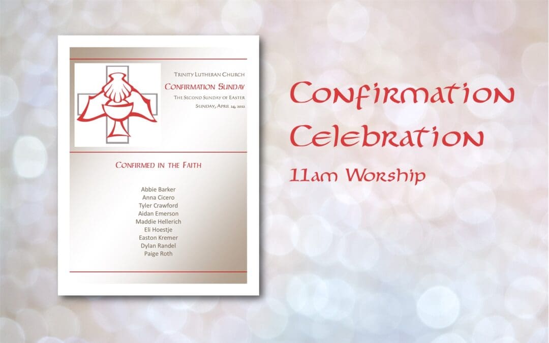 Confirmation Celebration