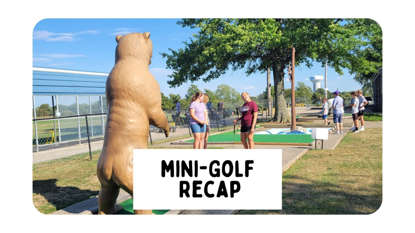 Youth Mini Golf Recap