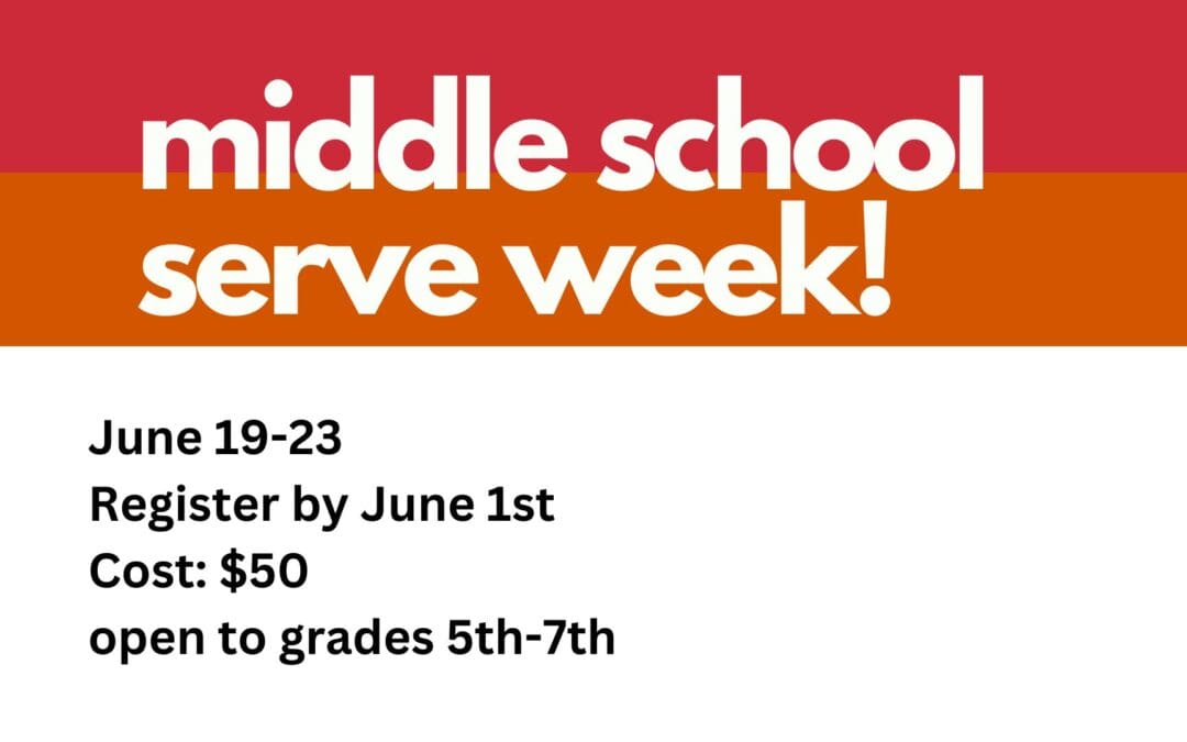 Middle School Serve Week