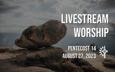 Sunday Worship – August 27