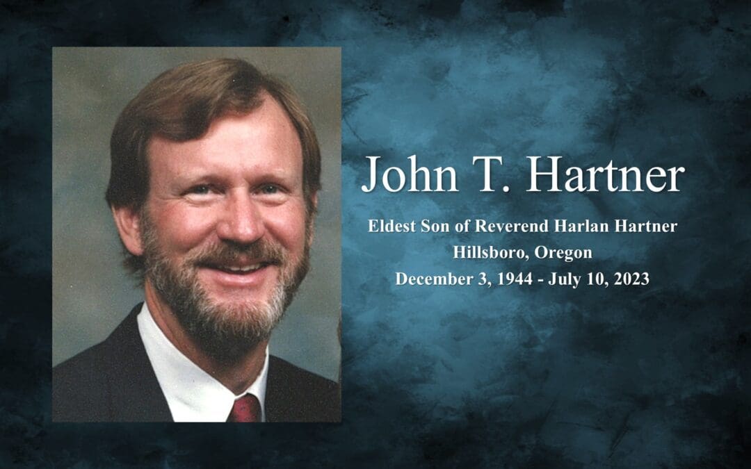 John T. Hartner Obituary