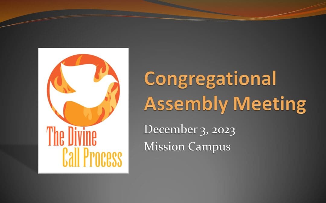 Special Congregational Assembly