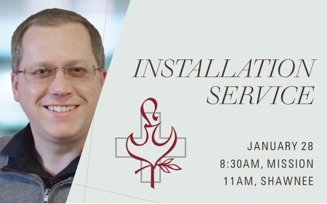 Installation of Pastor Luke as Senior Pastor