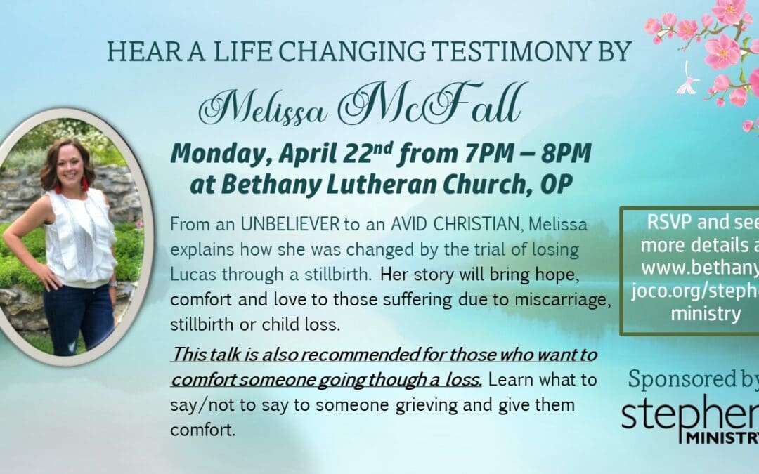 Stephen Ministry Presentation at Bethany