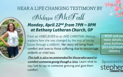 Stephen Ministry Presentation at Bethany