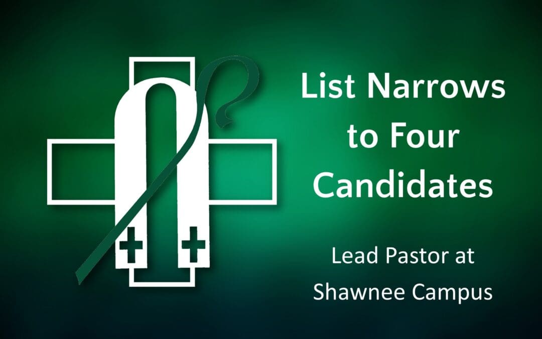 Call Committee Shawnee Update – Interviewing Four Candidates