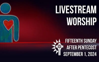 Sunday Worship – September 1