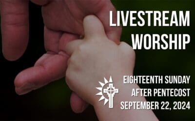Sunday Worship – September 22