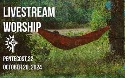 Sunday Worship – October 20