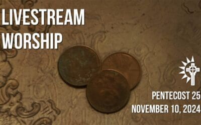 Sunday Worship – November 10