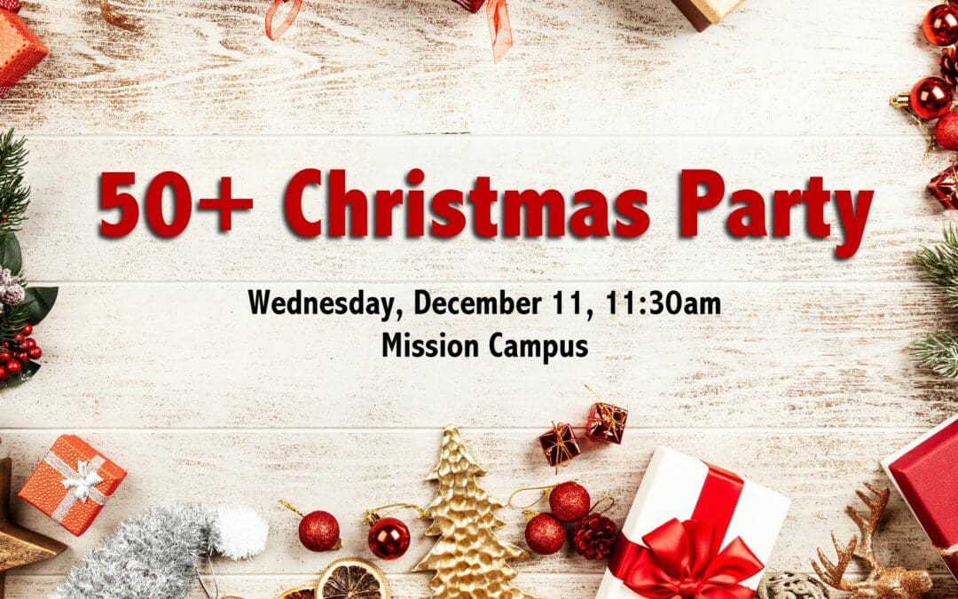 50+ Christmas Party Save the Date