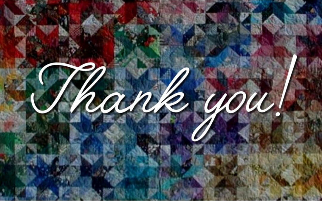 Thank You from Quilters