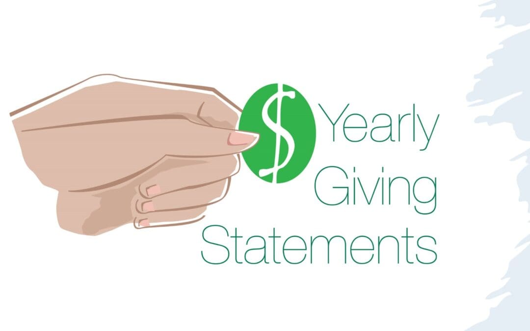 New Giving Statement Distribution Method