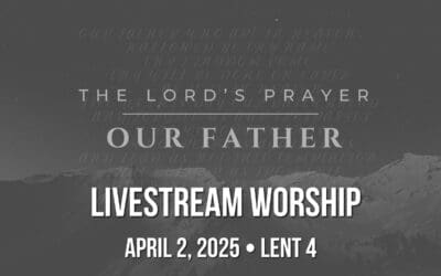 Midweek Lenten Worship – April 2