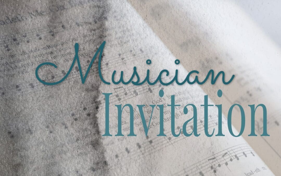 Volunteer Musician Invitation