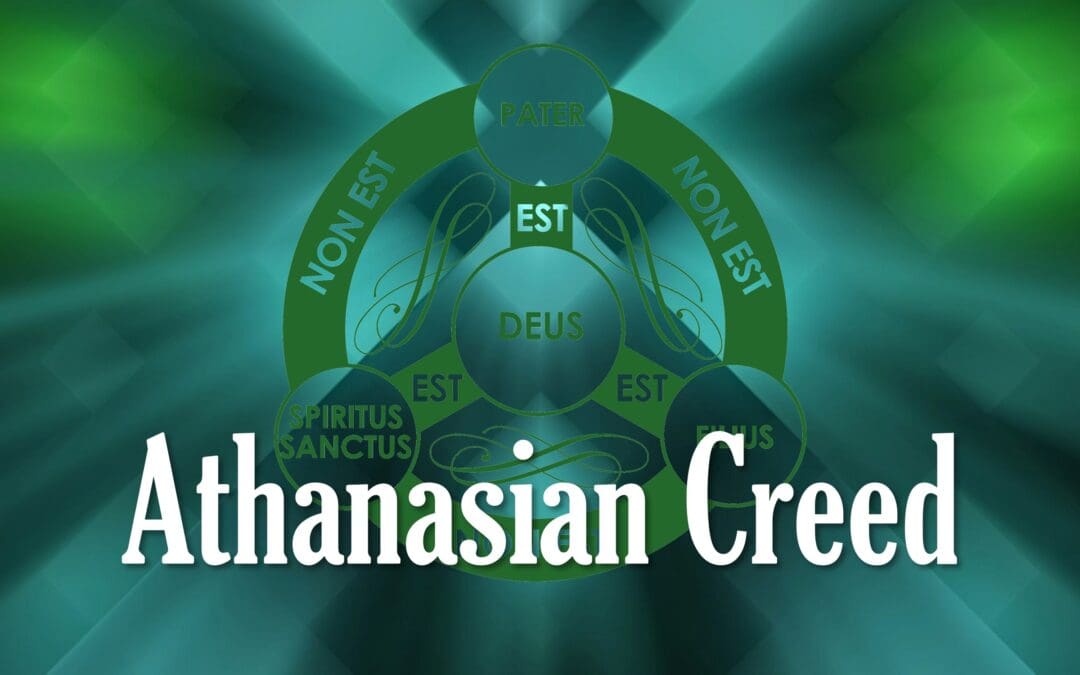 The Athanasian Creed