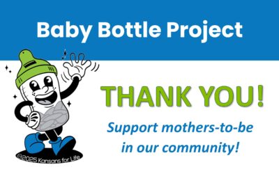 Baby Bottle Project – Thank You, Congregation!